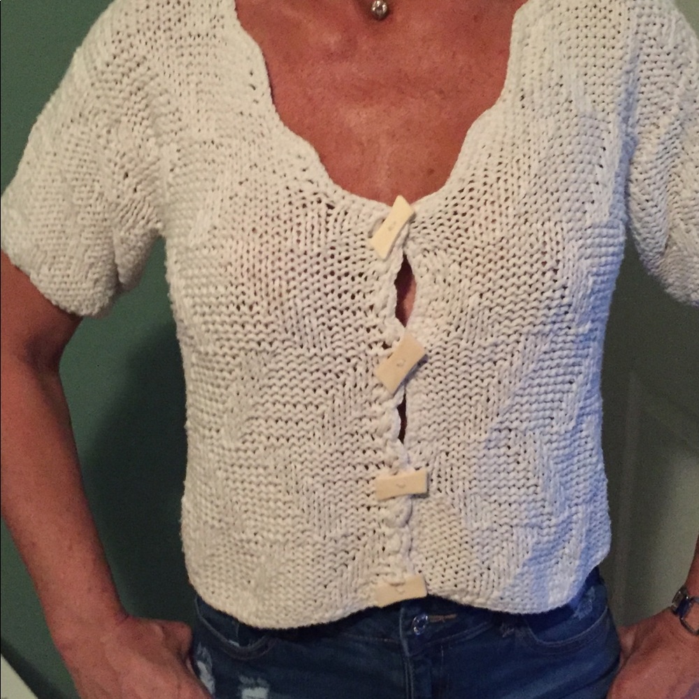 Lightweight sweater top